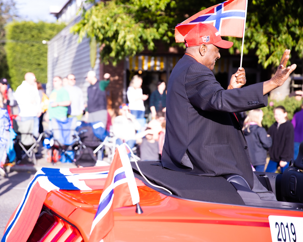 Willie C. Stewart in 2019 Parade